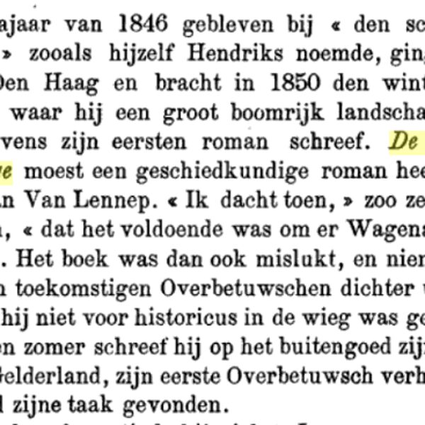 De toekomst, 1880.