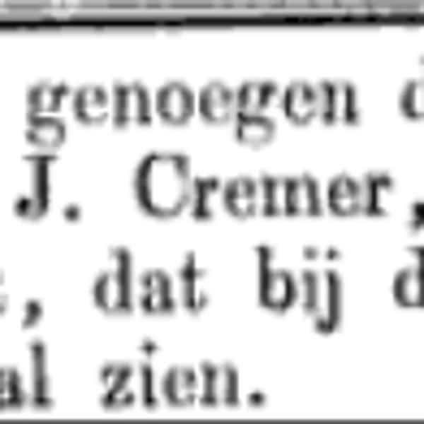De Nederlandsche spectator, 22 april 1865.