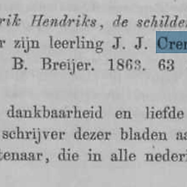 Het leeskabinet, 1866.