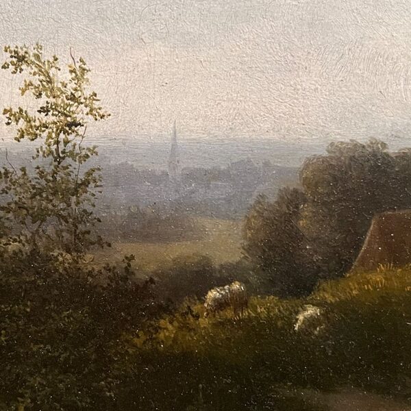 Schilderij F.H. Hendriks.
