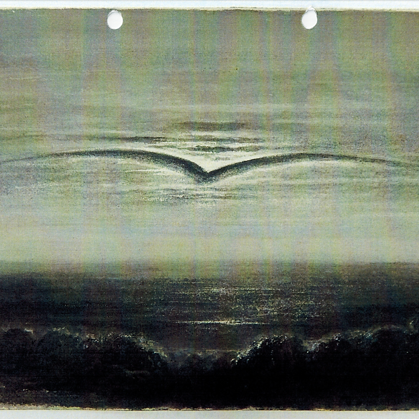Wolkspeling. Tekening uit 1870.