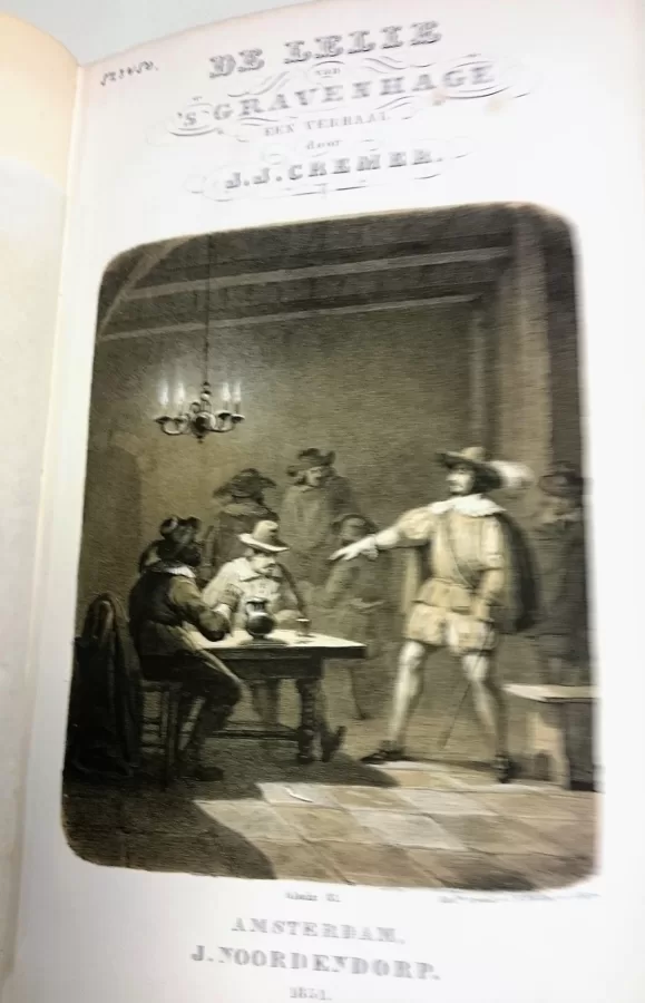 1851: De lelie van s Gravenhage. Eerste gepubliceerde werk