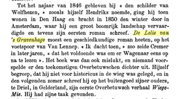 De toekomst, 1880.