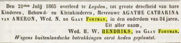 Leydse courant, 11 auugustus 1865.