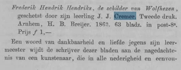 Het leeskabinet, 1866.