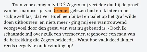 Dagboek A. Ver huell, 1865.