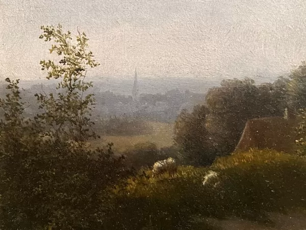 Schilderij F.H. Hendriks.