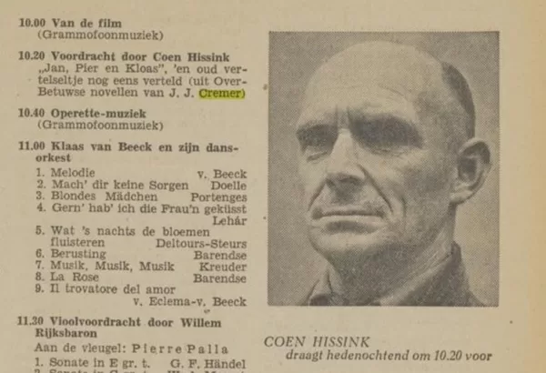 Vara radiogids, 3 mei 1941.