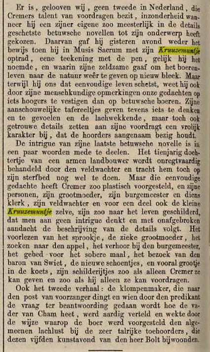 Arnhemsche courant, 20 februari 1867.