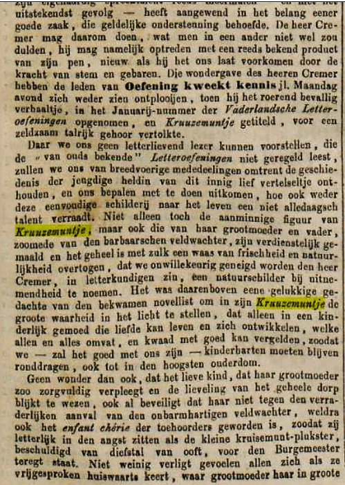Dagblad van ZuidHolland en sGravenhage, 6 april 1867.