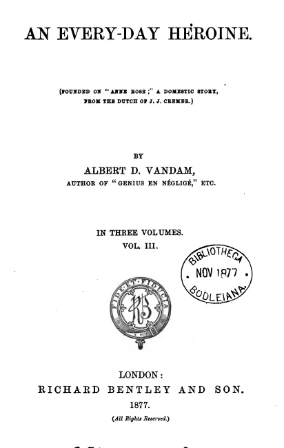 Engelse vertaling, 1877