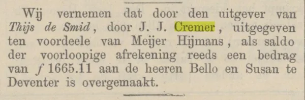 Arnhemsche courant, 26 februari 1870.