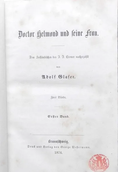 Duitse vertaling uit 1874.