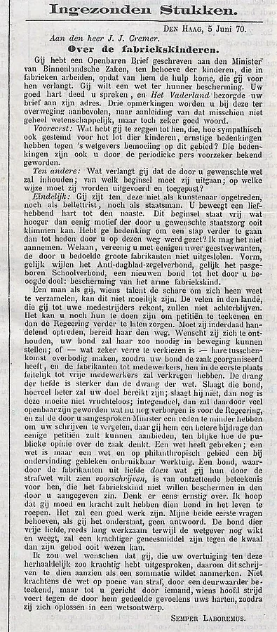 Het vaderland, 10 juni 1870