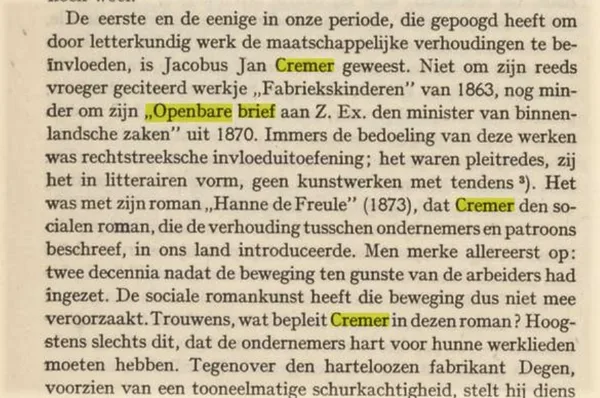 De arbeidende klasse in de 19e eeuw, 1925.