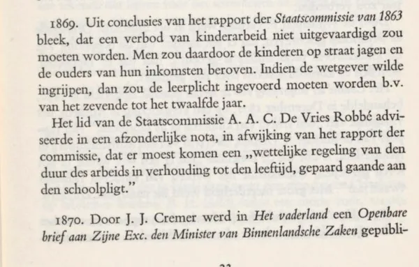 Kinderarbeid. De geschiedenis, 1951
