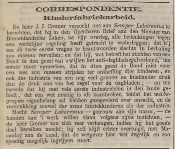Het vaderland, 14 juni 1870.