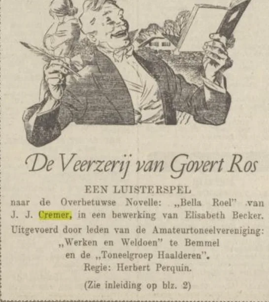 KRO gids, 22 mei 1949.