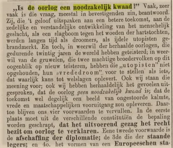 Algemeen dagblad van Nederland, 9 september 1870.