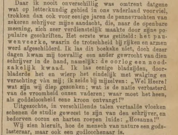 De vriend van oud en jong, 5 september 1888.