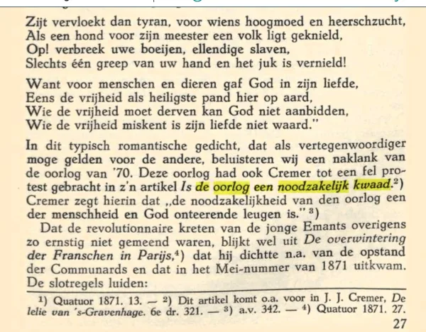 De levensbeschouwing van Marcelus Emants, 1943.