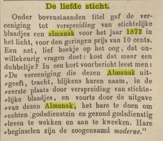 De bazuin, 5 januari 1872.