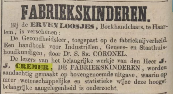 Opregte Haarlemsche courant, 8 mei 1863.